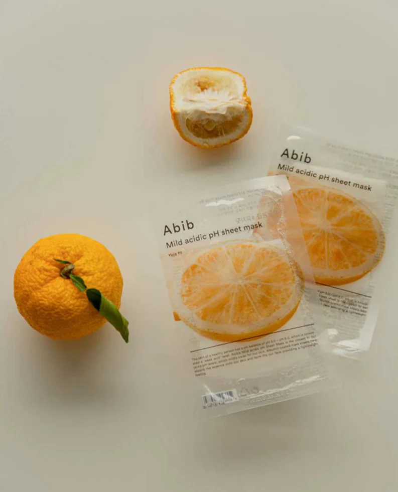 Abib Mild Acidic pH Sheet Mask Yuja Fit - Image 3