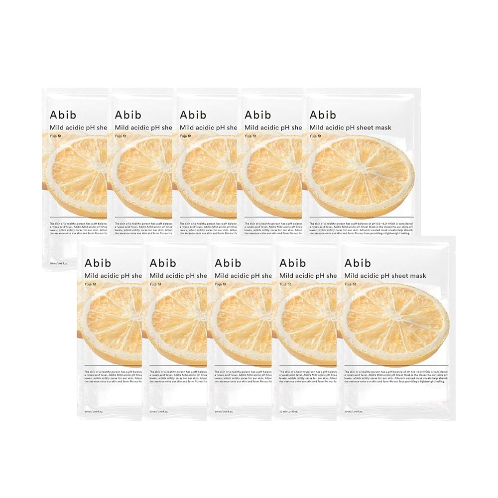 Abib Mild Acidic pH Sheet Mask Yuja Fit - Image 4
