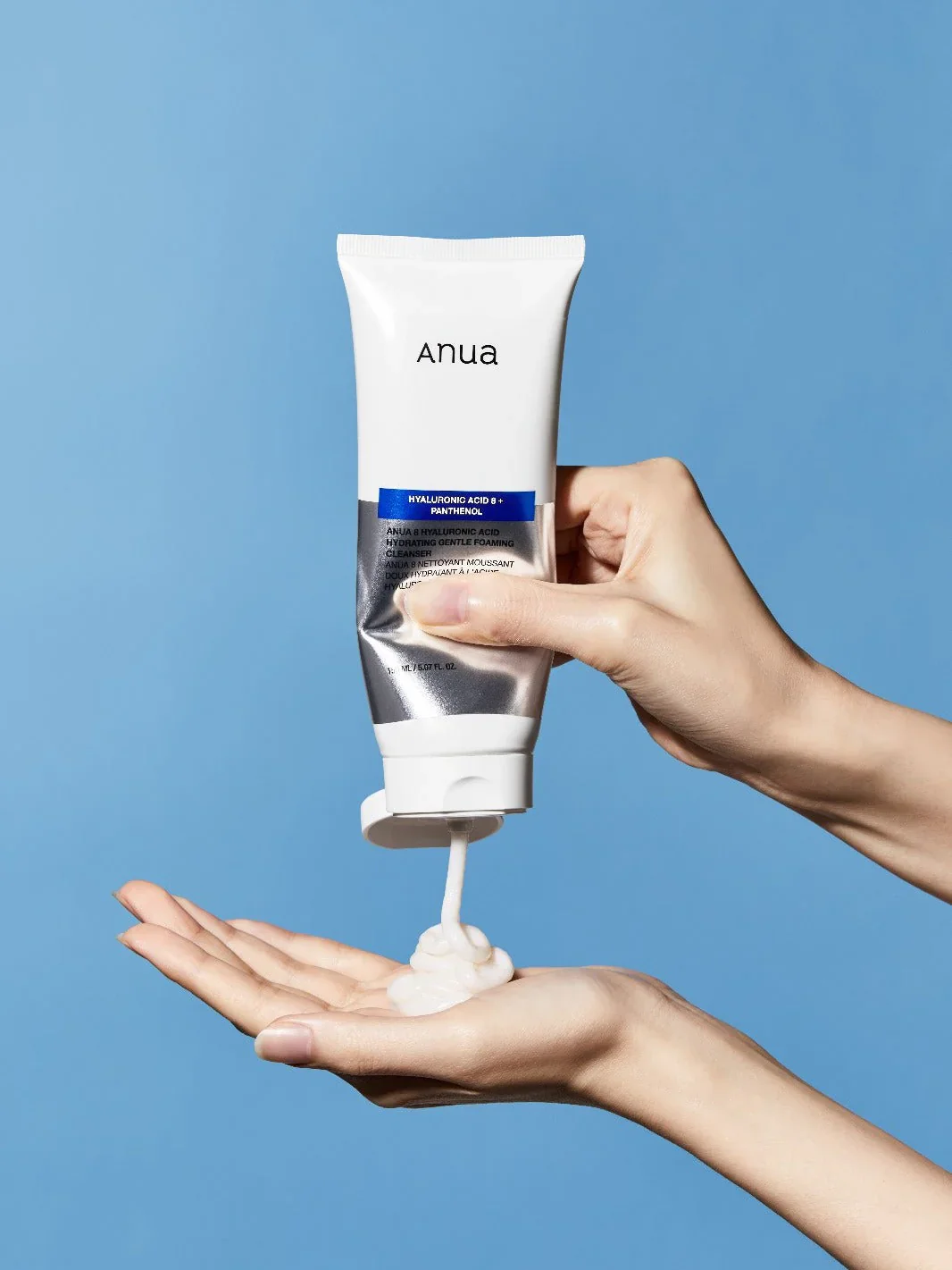 Anua 8 Hyaluronic Acid Hydrating Gentle Foaming Cleanser - Image 3
