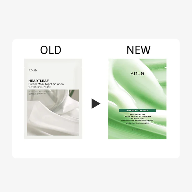 Anua Heartleaf Cream Sheet Mask Night Solution - Image 4