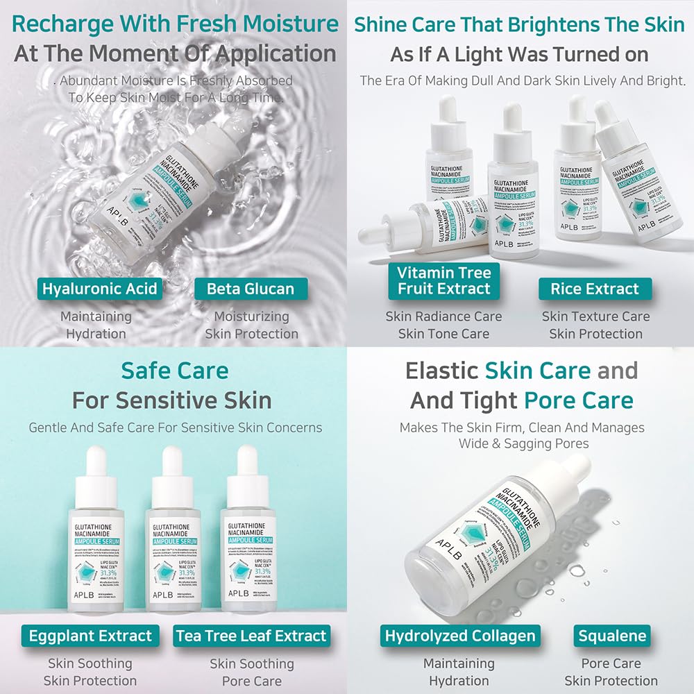 APLB Glutathione Niacinamide Ampoule Serum - Image 5