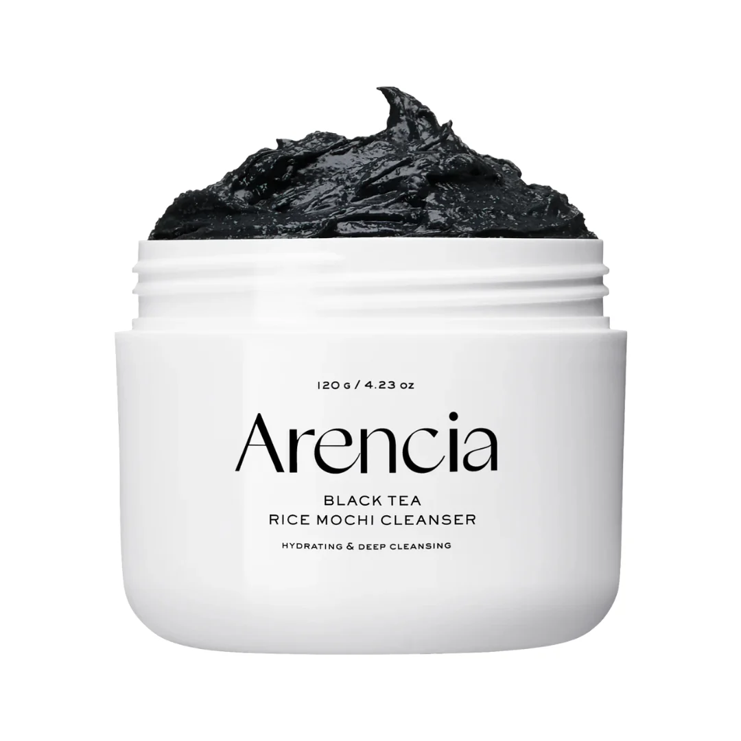 Arencia Black Tea Rice Mochi Cleanser