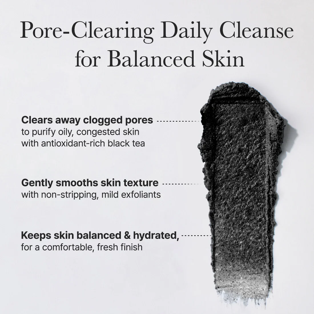 Arencia Black Tea Rice Mochi Cleanser - Image 3