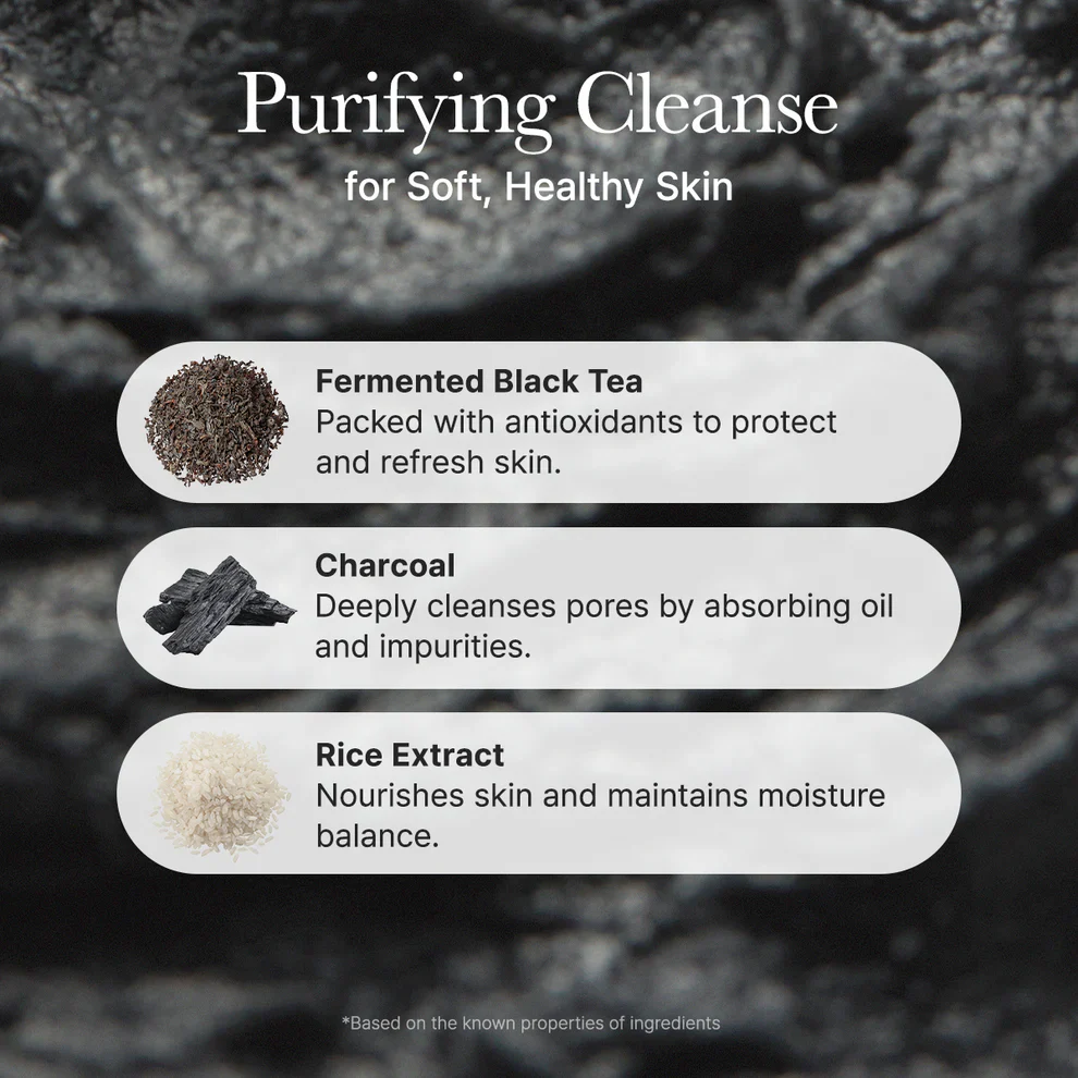 Arencia Black Tea Rice Mochi Cleanser - Image 5