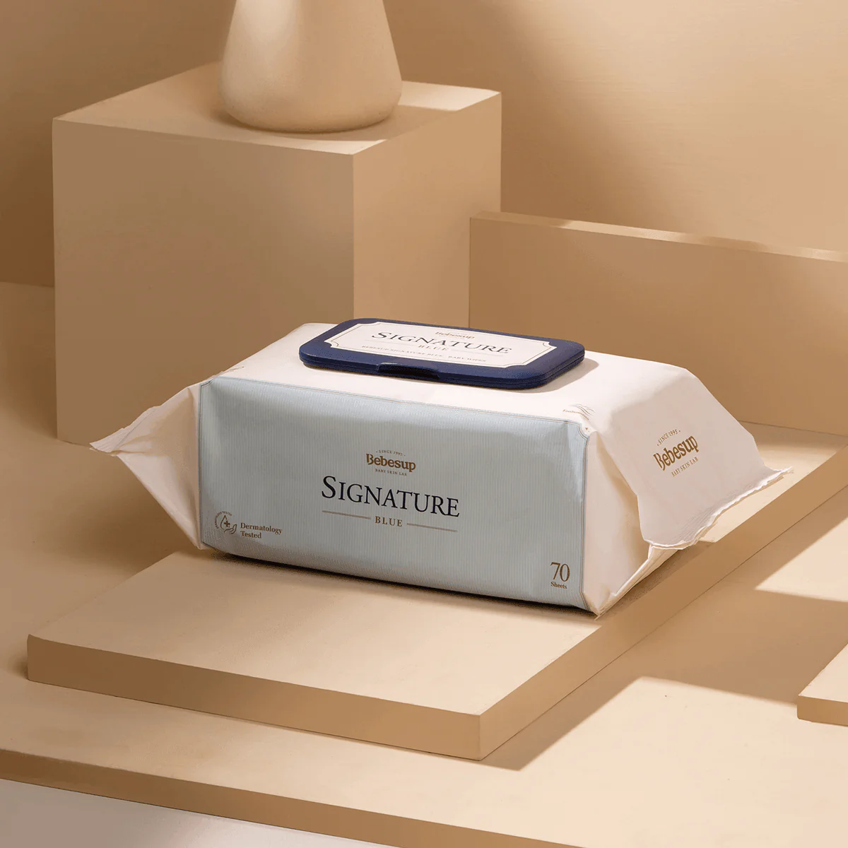Bebesup Signature Blue Baby Wipes - Image 4