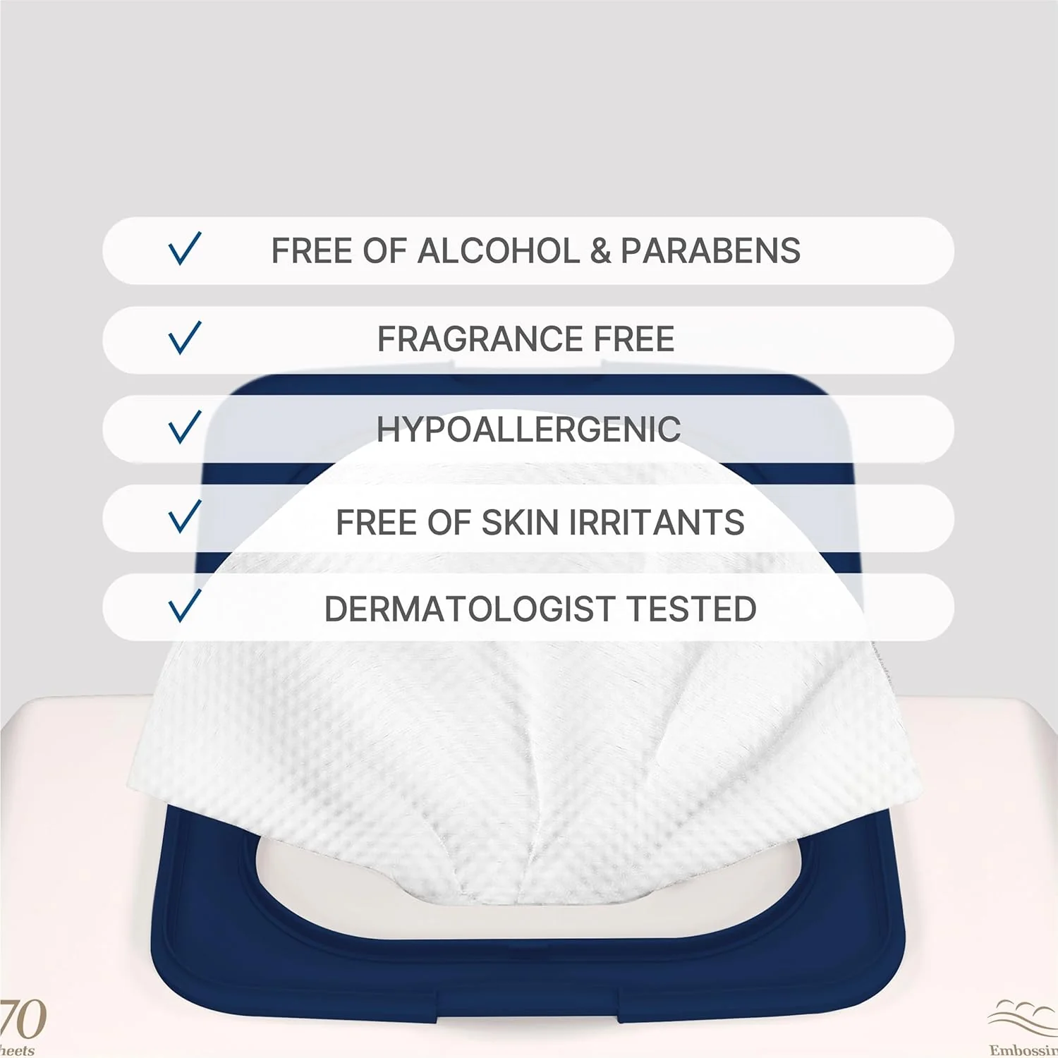 Bebesup Signature Blue Baby Wipes - Image 5