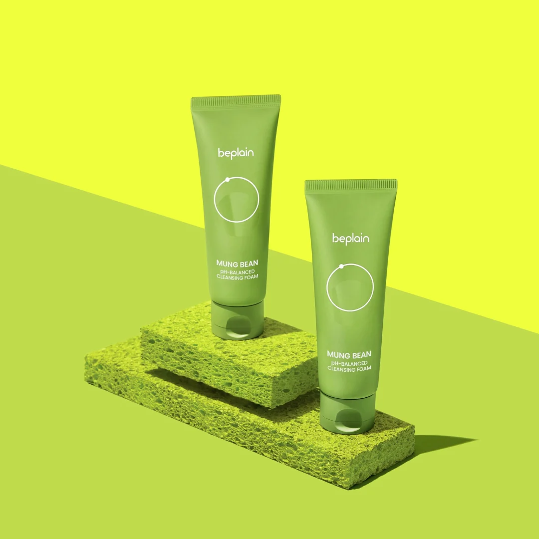 Beplain Mung Bean pH-Balanced Cleansing Foam - Image 3