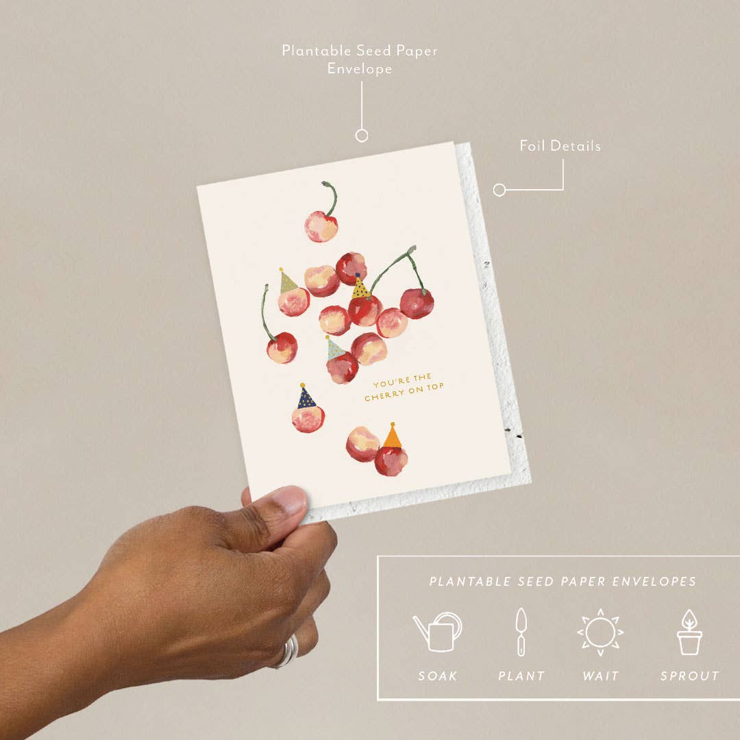 Cherry On Top - Birthday Card - Image 2