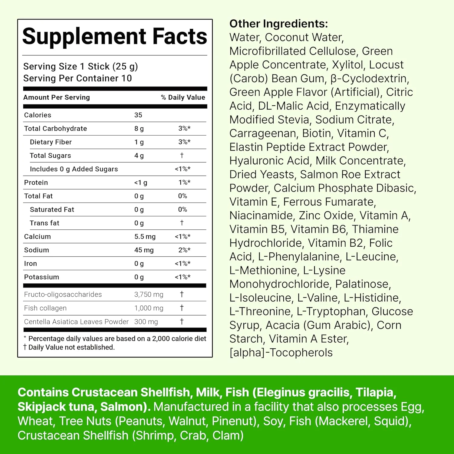 FOODOLOGY Coleology Collagen Centella Jelly - Image 4