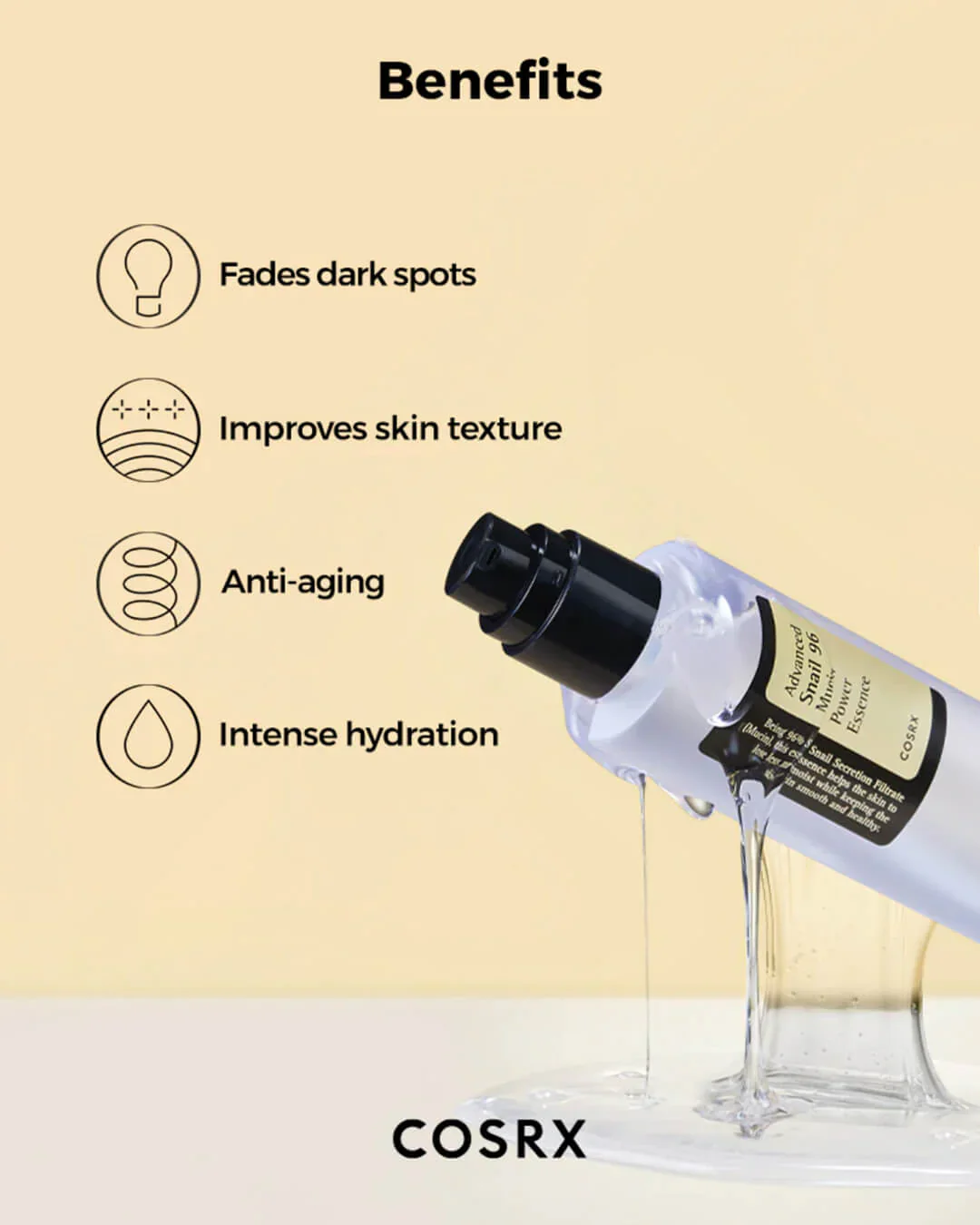 Cosrx Advanced Snail 96 Mucin Power Essence - Image 3