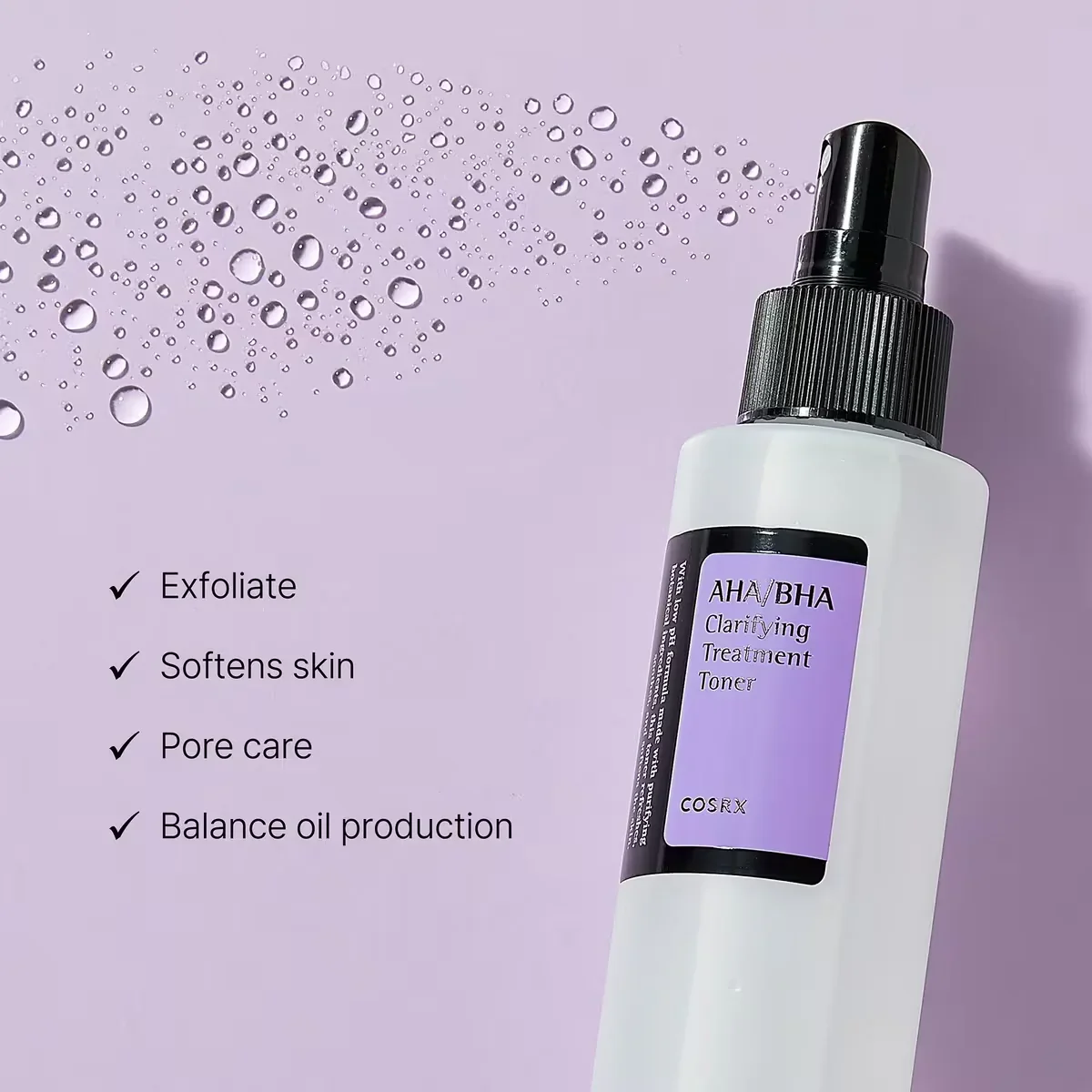 Cosrx AHA/BHA Treatment Clarifying Toner - Image 3