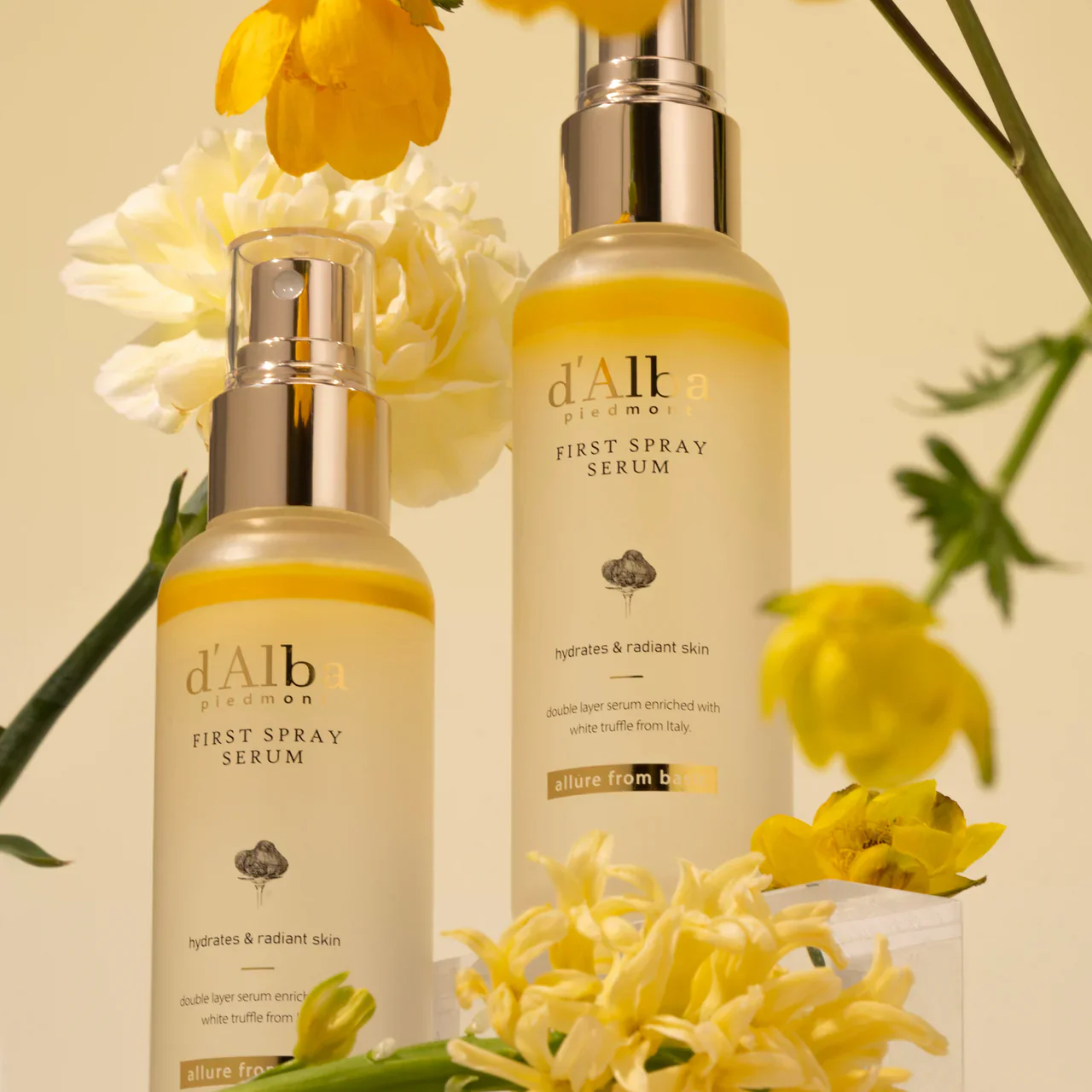 d'Alba White Truffle VEGAN First Spray Serum - Image 2