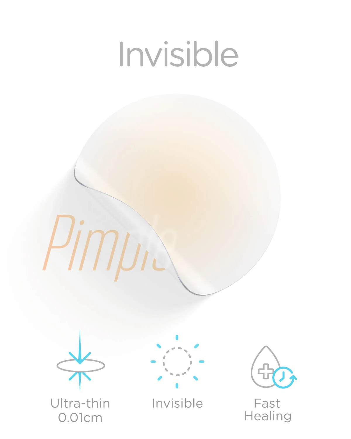 DermaAngel Ultra Invisible Acne Pimple Patch Value Pack - Image 3