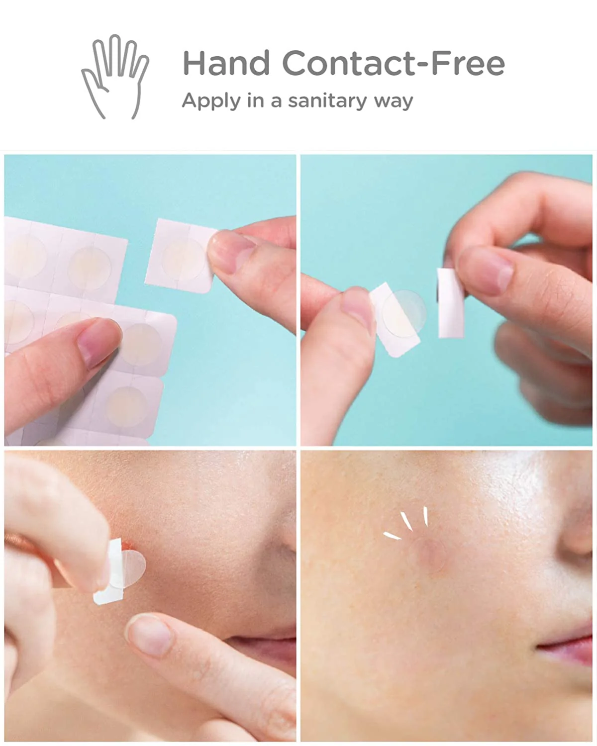DermaAngel Ultra Invisible Acne Pimple Patch Value Pack - Image 4