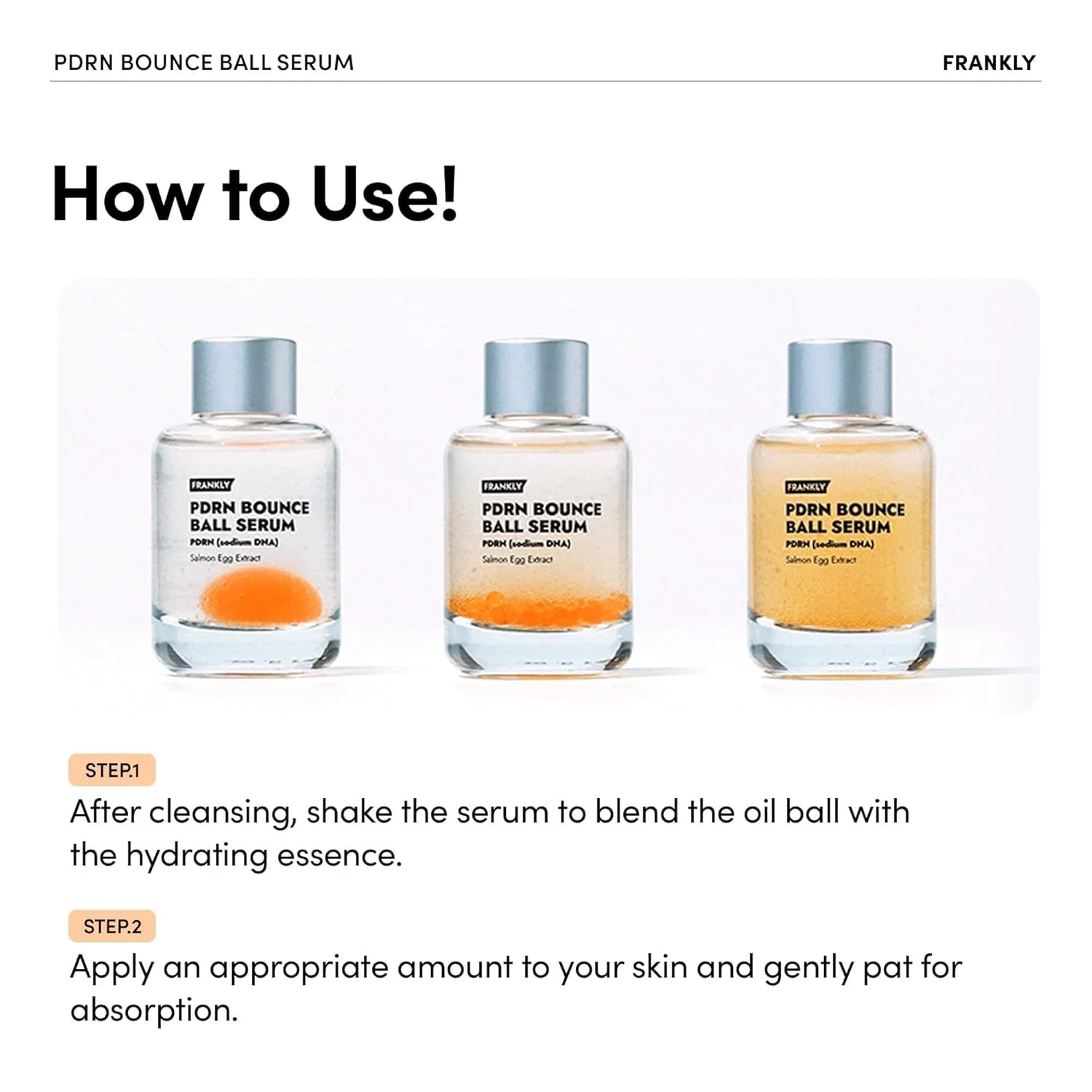Frankly PDRN Bounce Ball Serum - Image 4