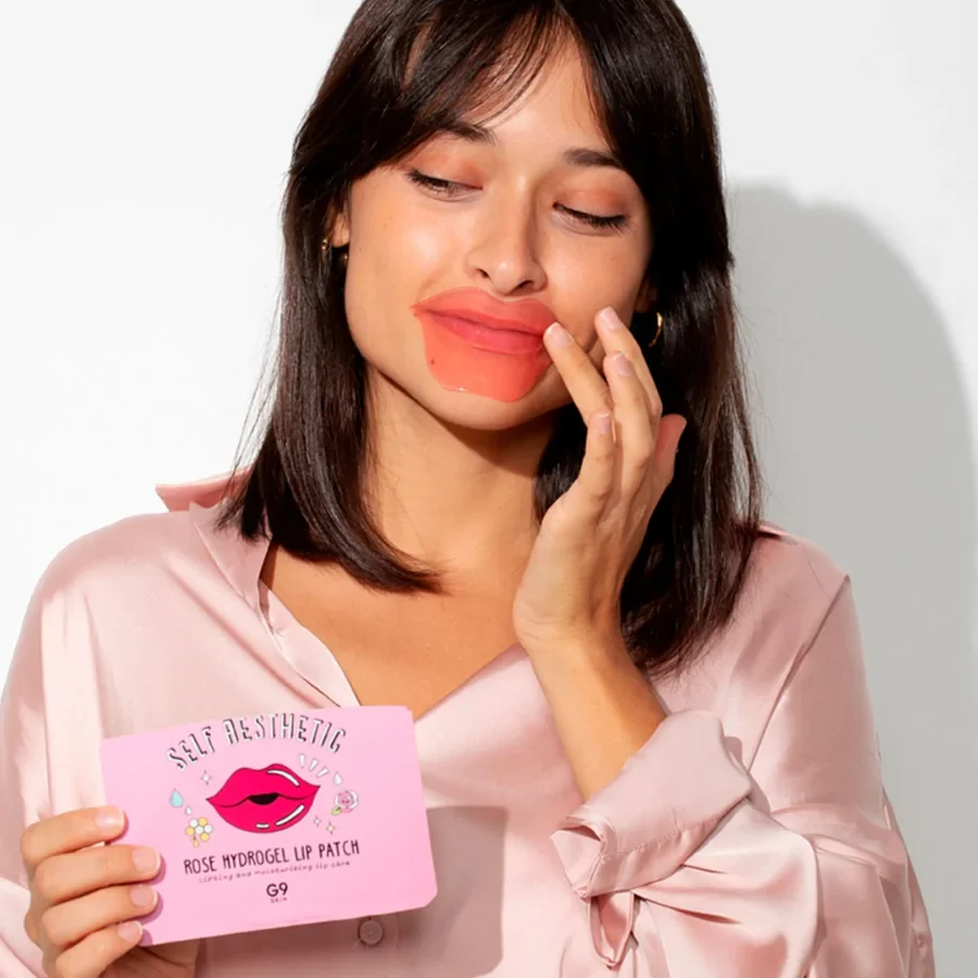 G9SKIN Self Aesthetic Rose Hydrogel Lip Patch - Image 2