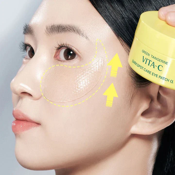 Goodal Green Tangerine Vita C Dark Spot Care Eye Patch Alpha - Image 3