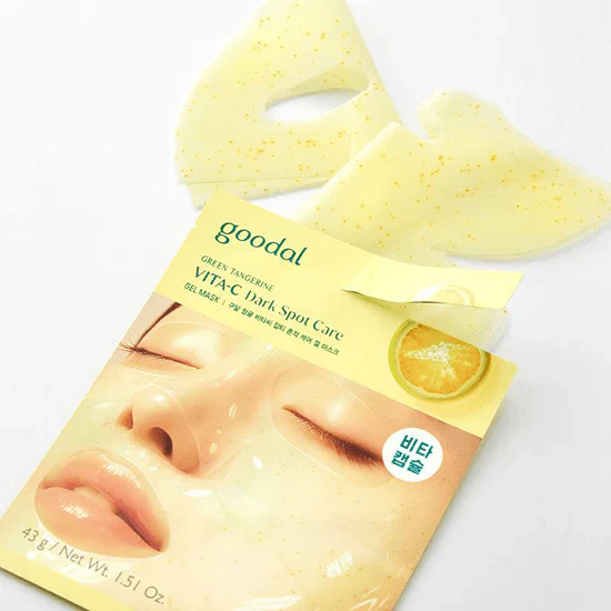 Goodal Green Tangerine Vita C Dark Spot Care Gel Mask - Image 3