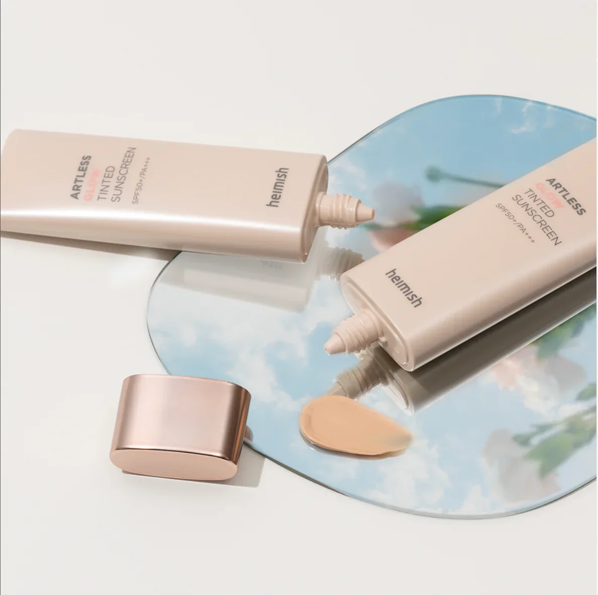 Heimish Artless Glow Tinted Sunscreen Shine Beige SPF50+ PA+++ - Image 4