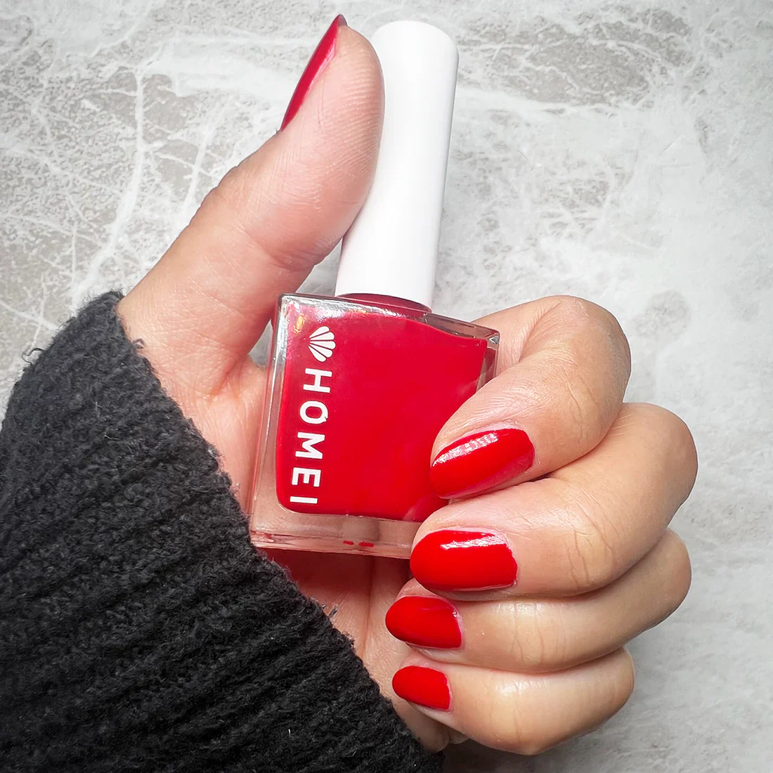 HOMEI 12 Free Nail Hardener Classic Red - Image 2