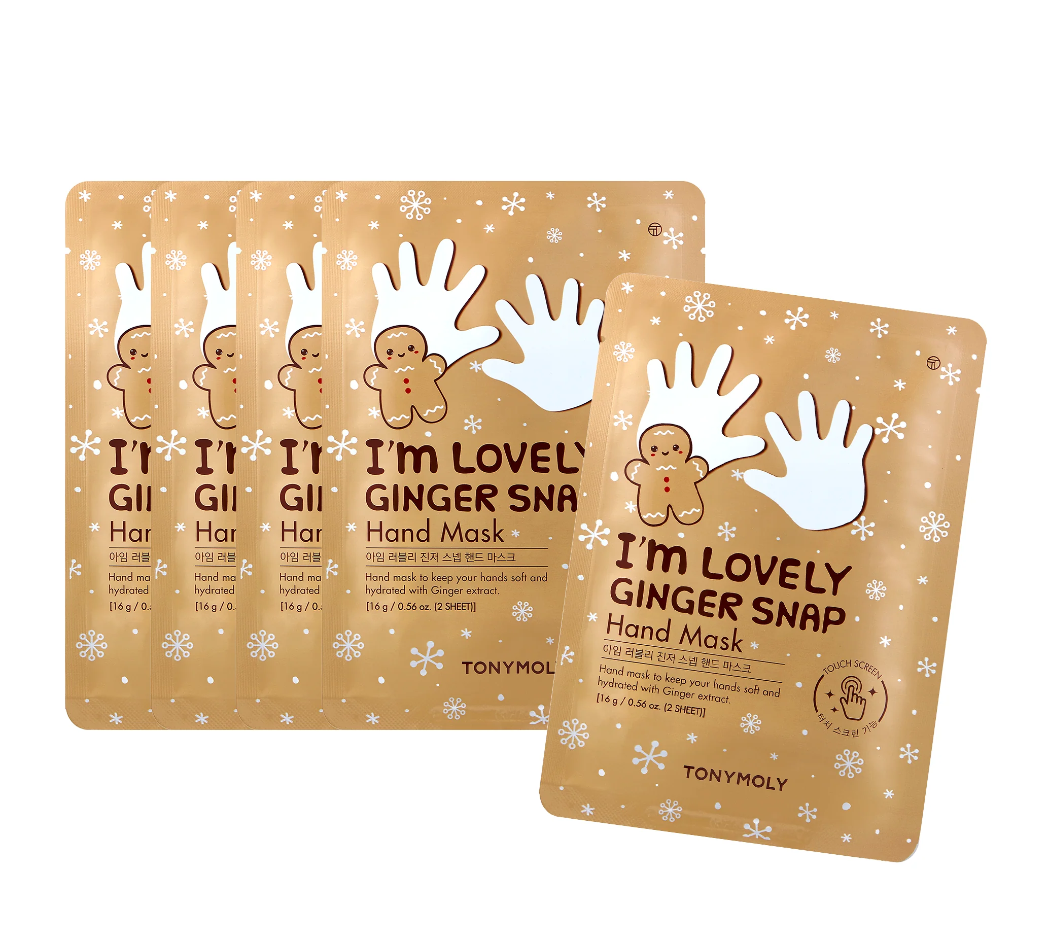 Tonymoly I'm Lovely Ginger Snap Hand Mask - Image 2