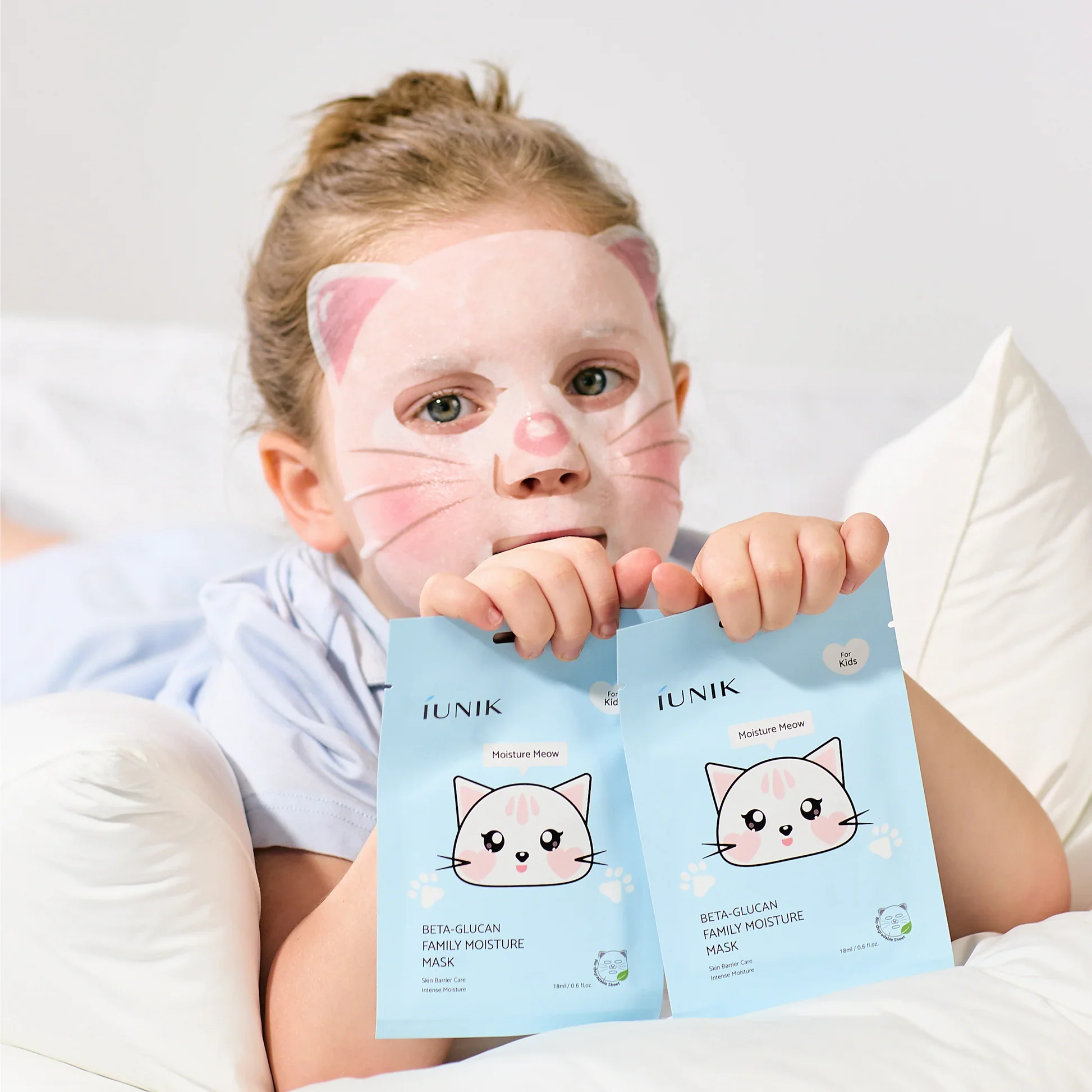 iUNIK Beta Glucan Family Moisture Mask For Kids - Image 2