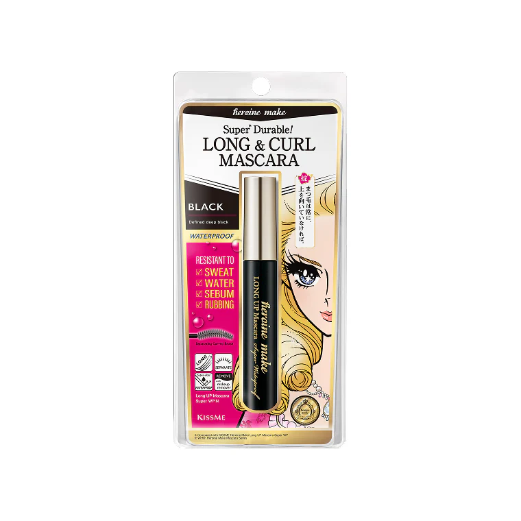 KissMe Heroine Make Long Up Mascara Super Waterproof Black - Image 3