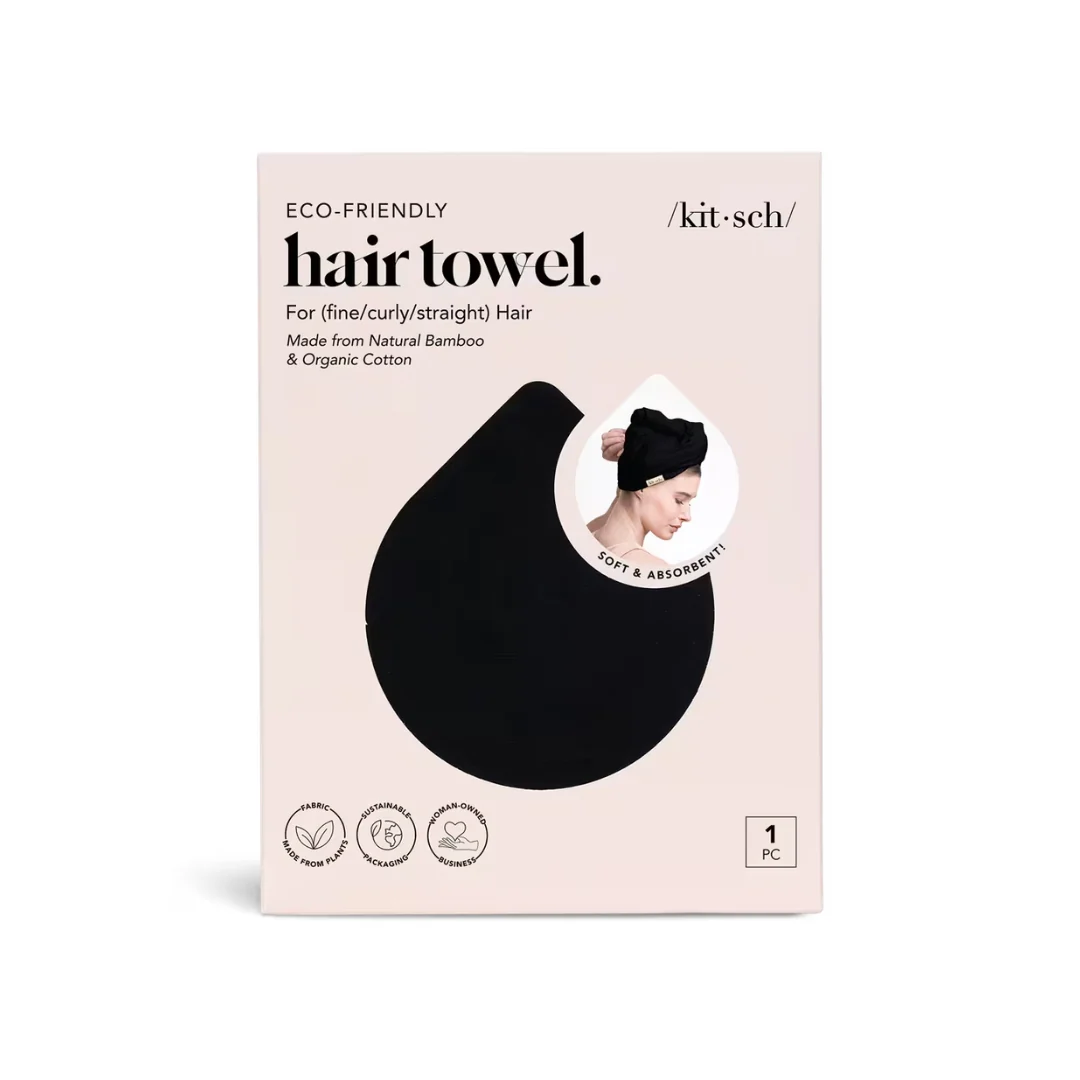 kitsch Eco-Friendly Hair Towel Turban - Image 5