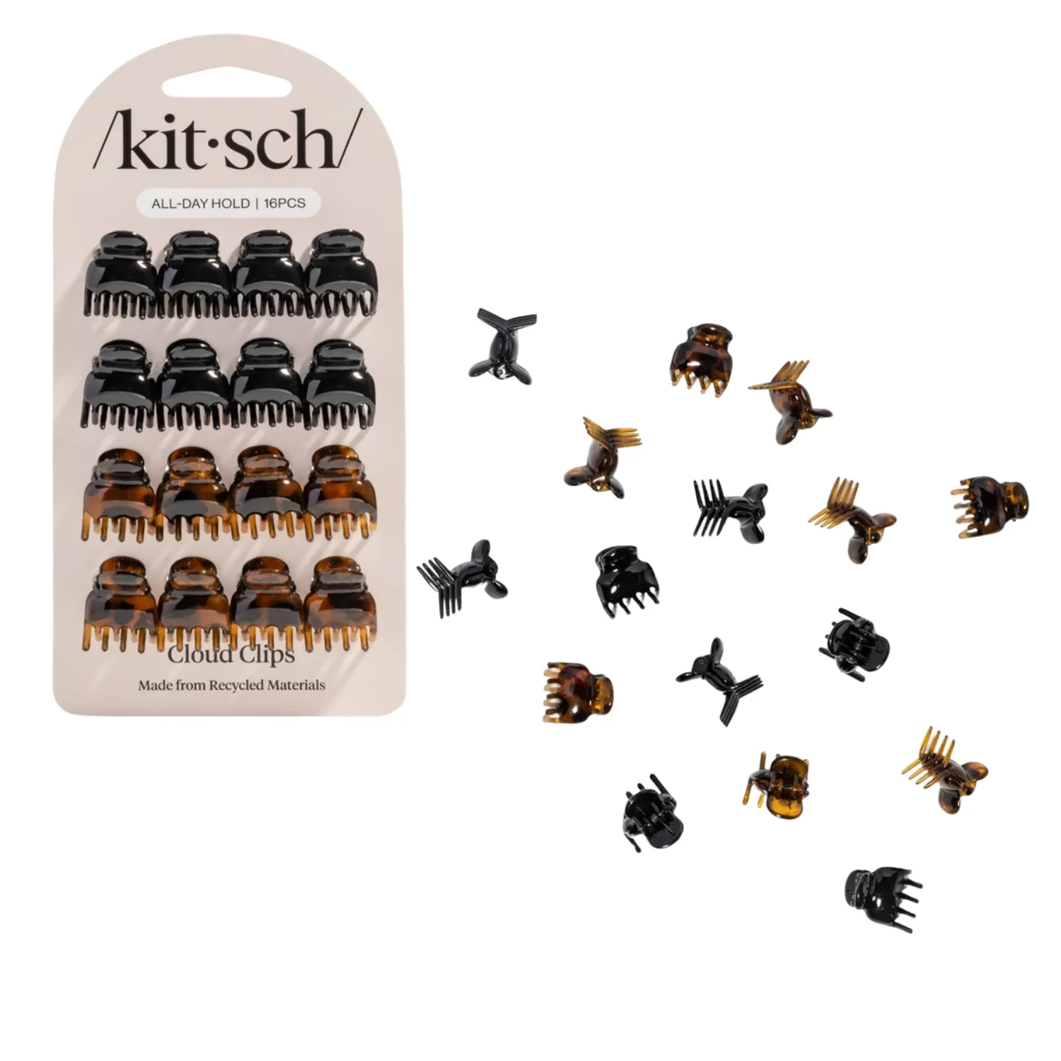 kitsch Recycled Plastic Mini Claw Clips - Image 6