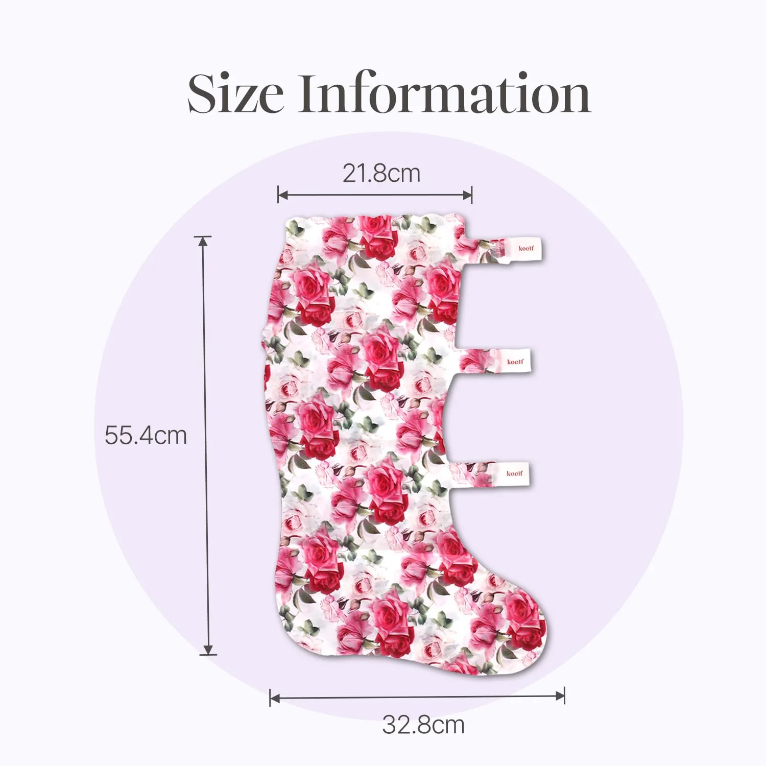 KOELF Rose Petal Satin Leg Mask - Image 3