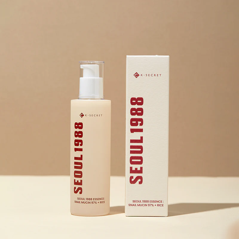 KSECRET SEOUL 1988 Essence Snail Mucin 97% + Rice - Image 5