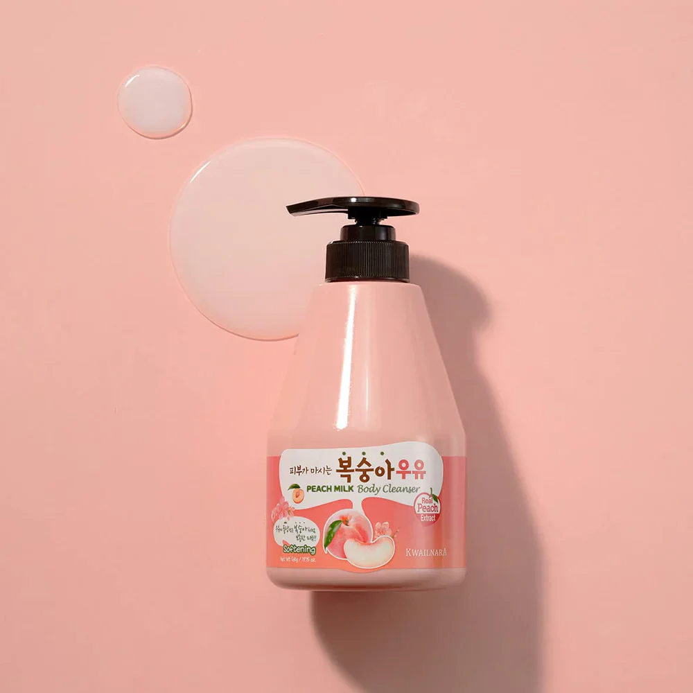 Kwailnara Peach Milk Body Cleanser - Image 3