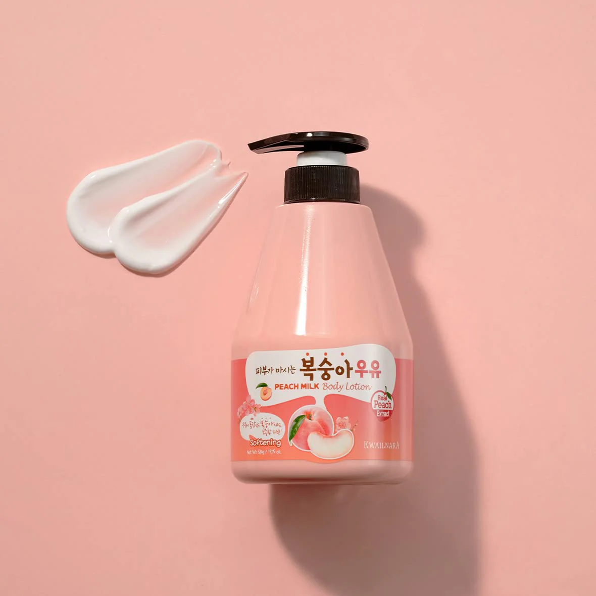 Kwailnara Peach Milk Body Lotion - Image 3