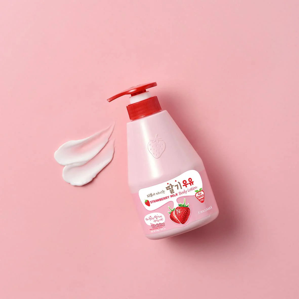 Kwailnara Strawberry Milk Body Lotion - Image 3