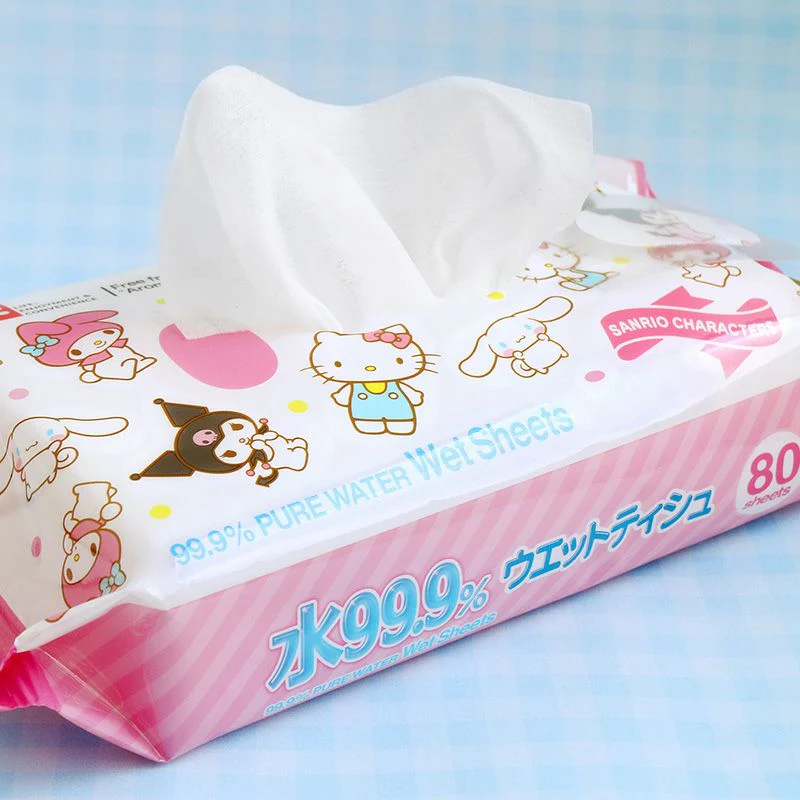 Sanrio Hello Kitty Wet Tissue With Case - Image 6