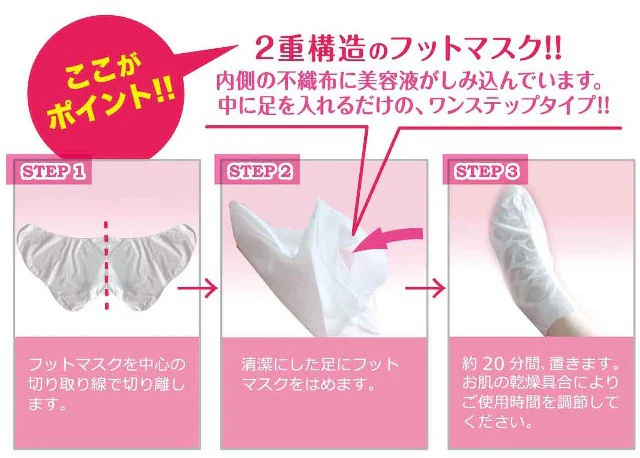 Lucky Trendy Be Creation Foot Mask - Image 4