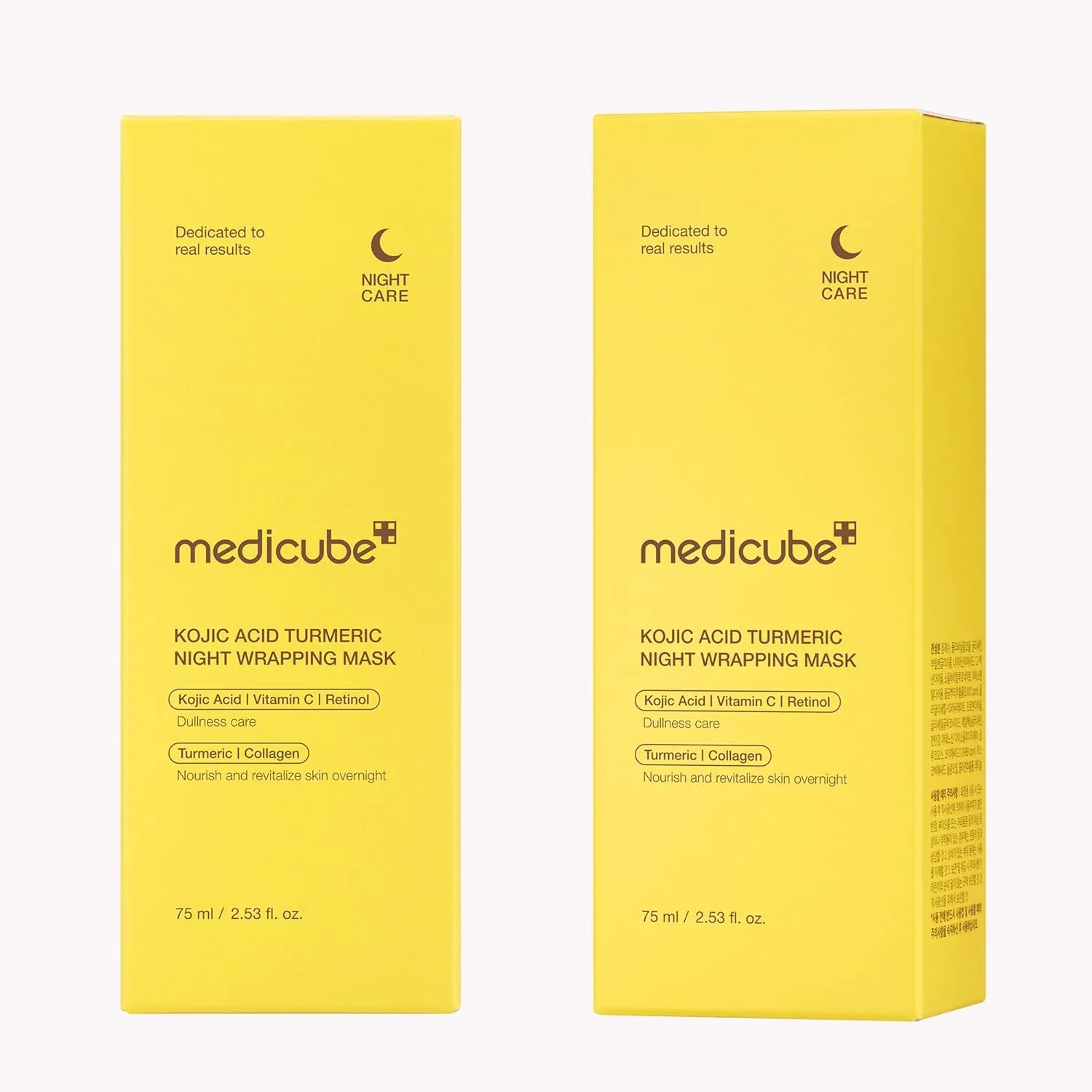 Medicube Kojic Acid Turmeric Night Wrapping Mask - Image 3