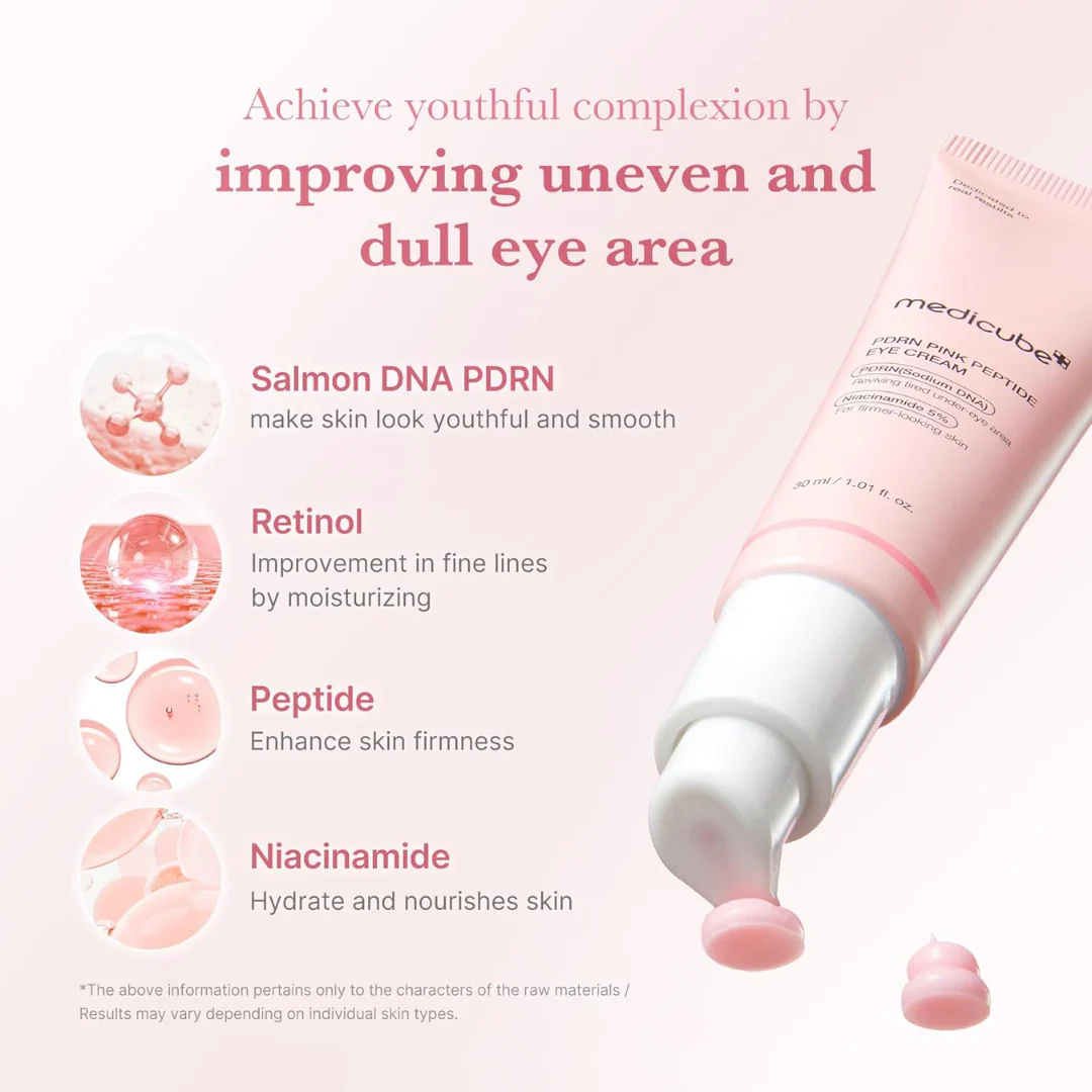 Medicube PDRN Pink Peptide Eye Cream - Image 4