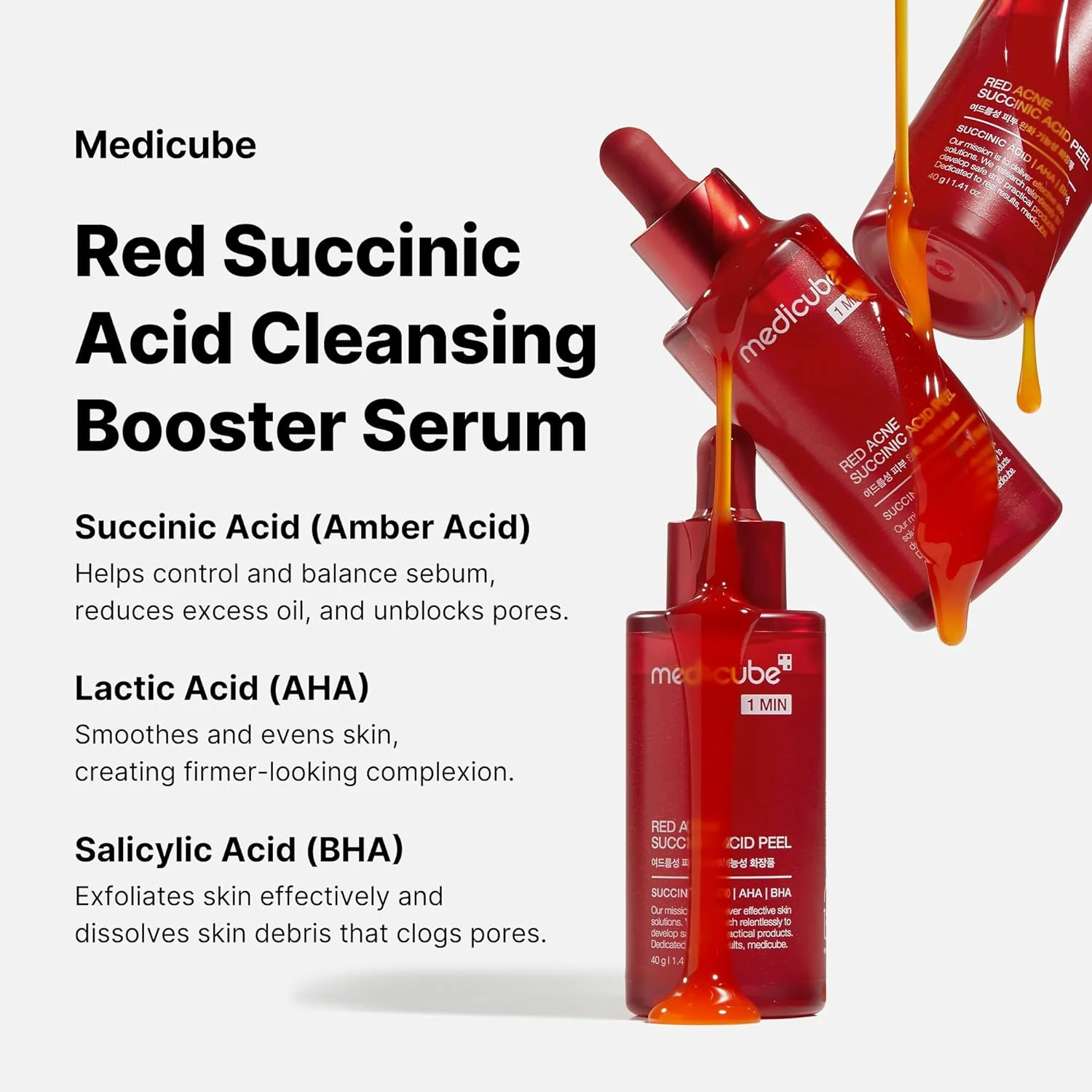 Medicube Red Acne Succinic Acid Peel - Image 3