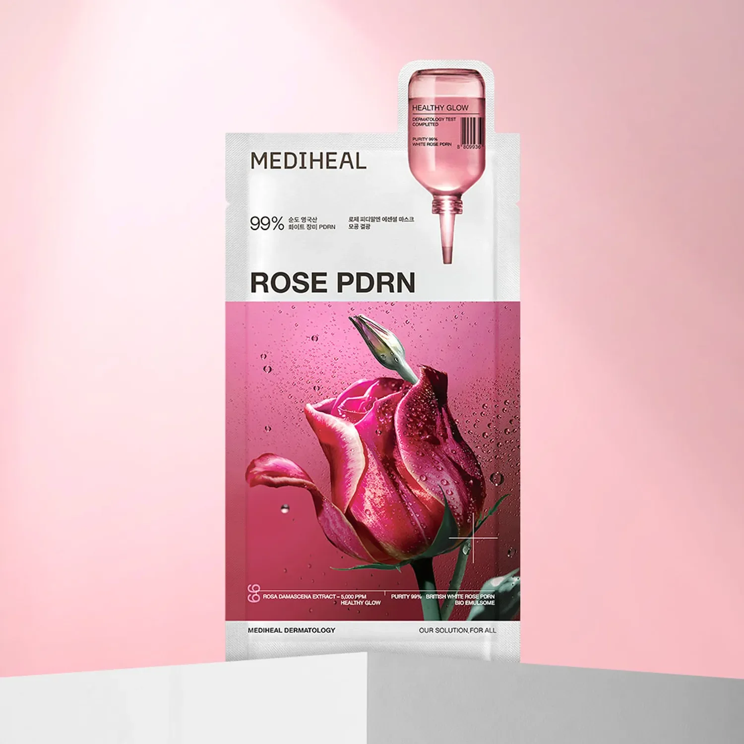 Mediheal Rose PDRN Essential Mask Healthy Glow - Image 2