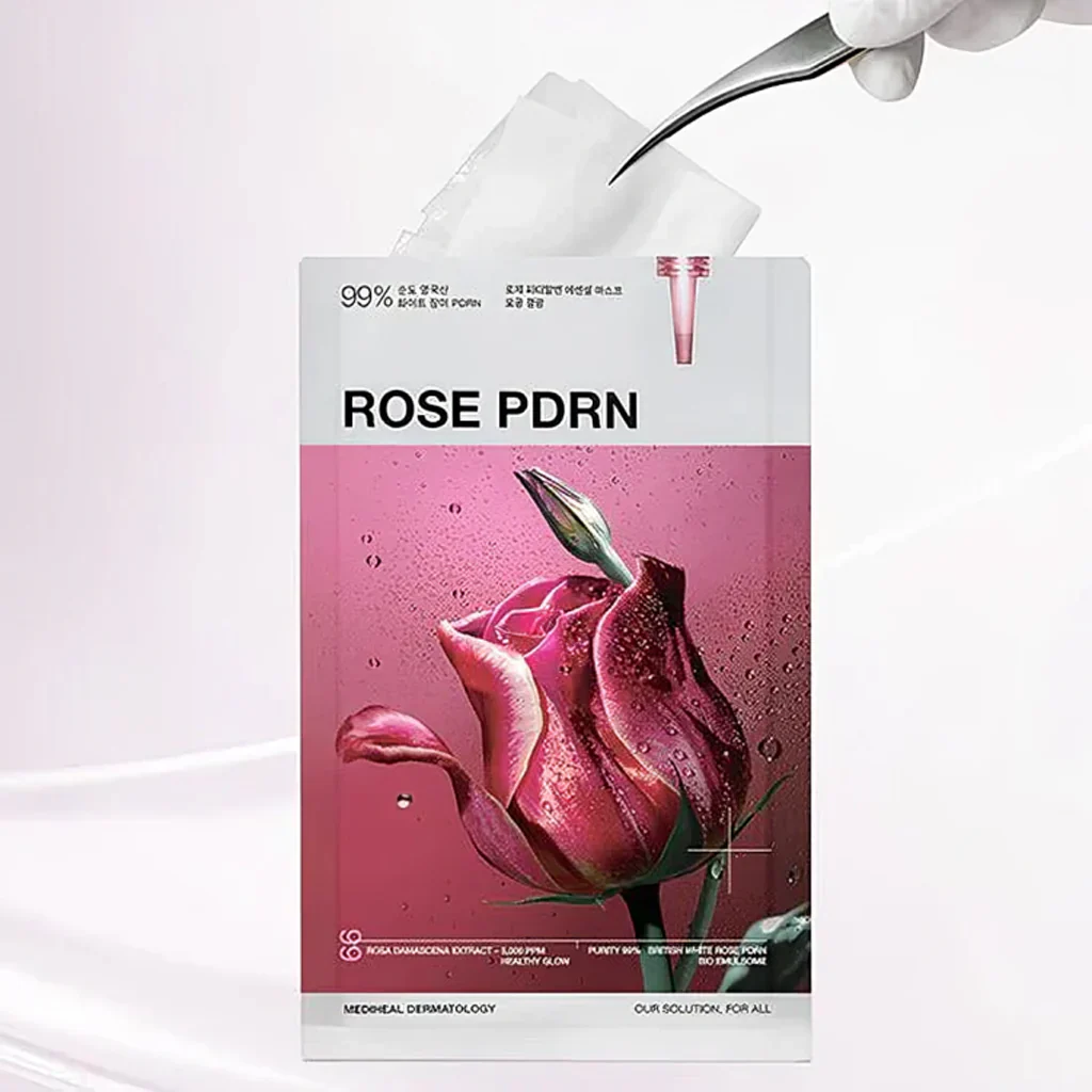 Mediheal Rose PDRN Essential Mask Healthy Glow - Image 3