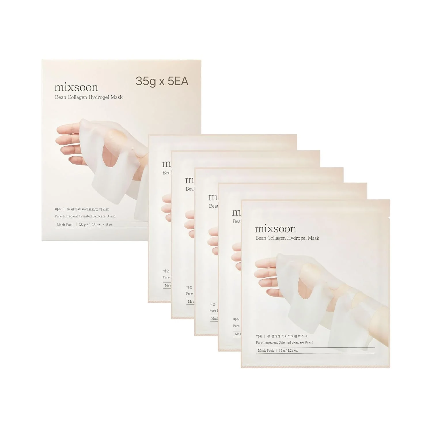 Mixsoon Bean Collagen Hydrogel Mask Pack - Image 5