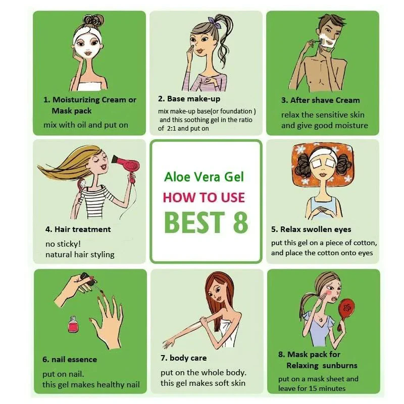 Nature Republic Mild & Moisture Aloe Vera Watery Gel (Tube) - Image 3