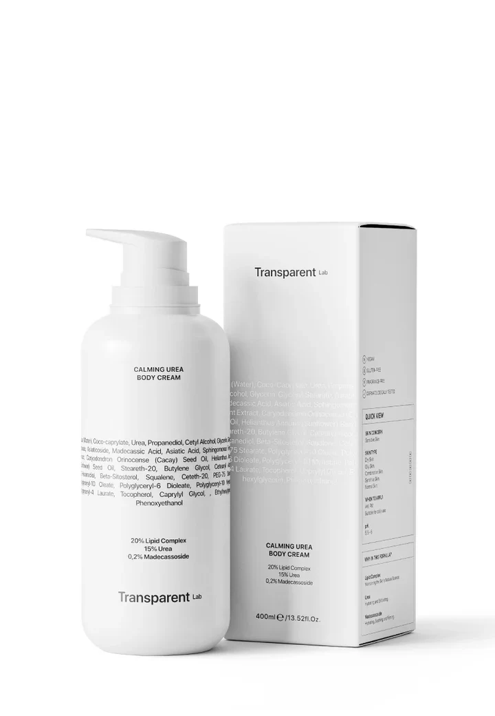 Transparent Lab Calming Urea Body Cream - Image 4
