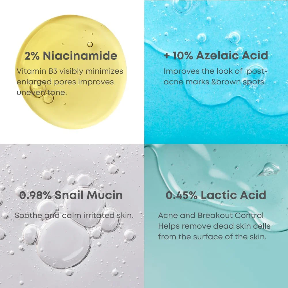 NINELESS A-Control 10% Azelaic Acid Serum - Image 5
