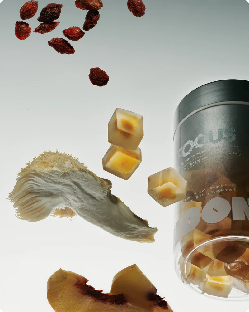 Noon Focus Mushroom Gummy Delights - Image 4