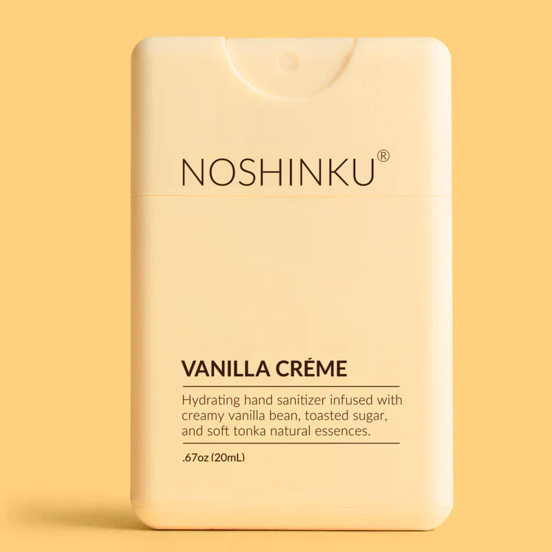 Noshinku Refillable Vanilla Créme Hydrating Hand Sanitizer - Image 2