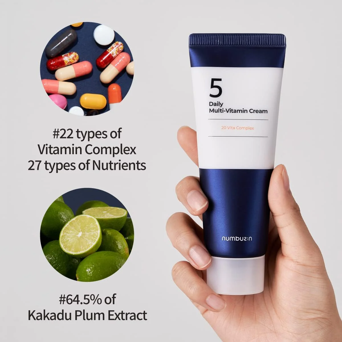Numbuzin No.5 Daily Multi-Vitamin Cream - Image 4