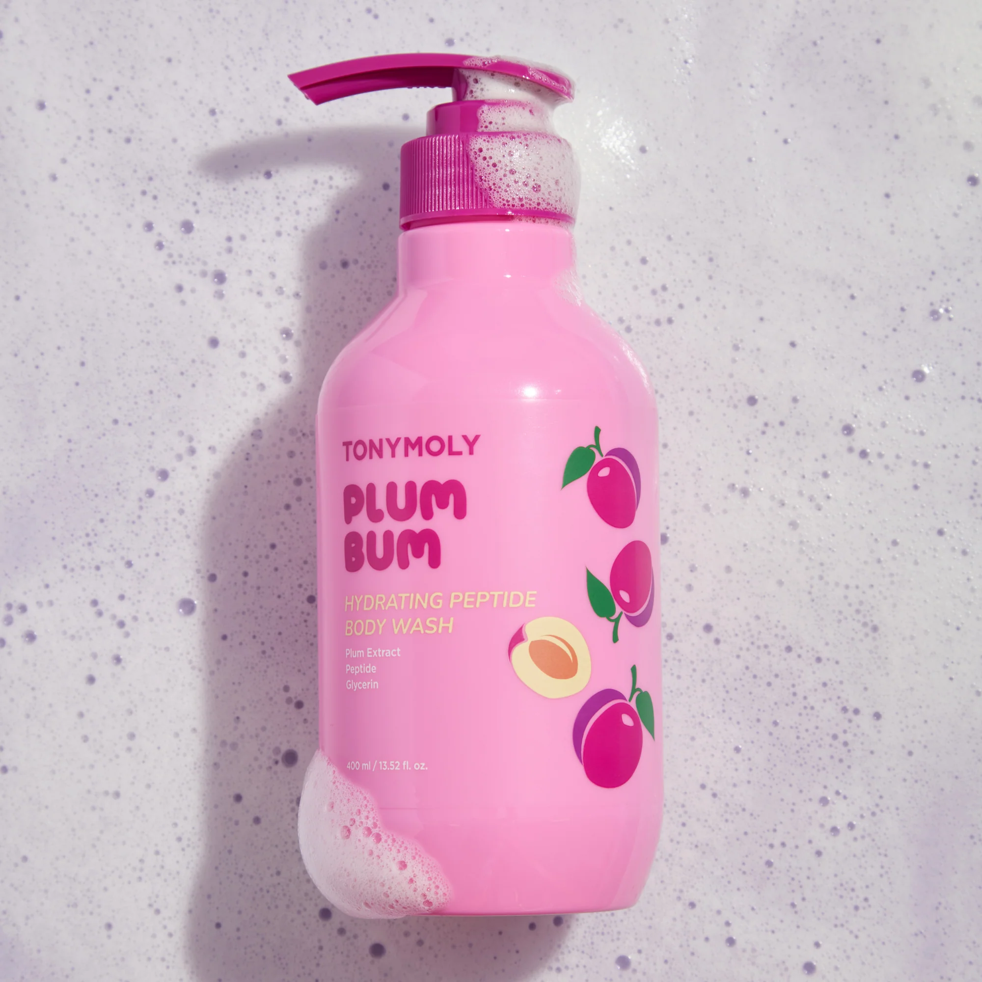 TONYMOLY Plum Bum Hydrating Peptide Body Wash - Image 2