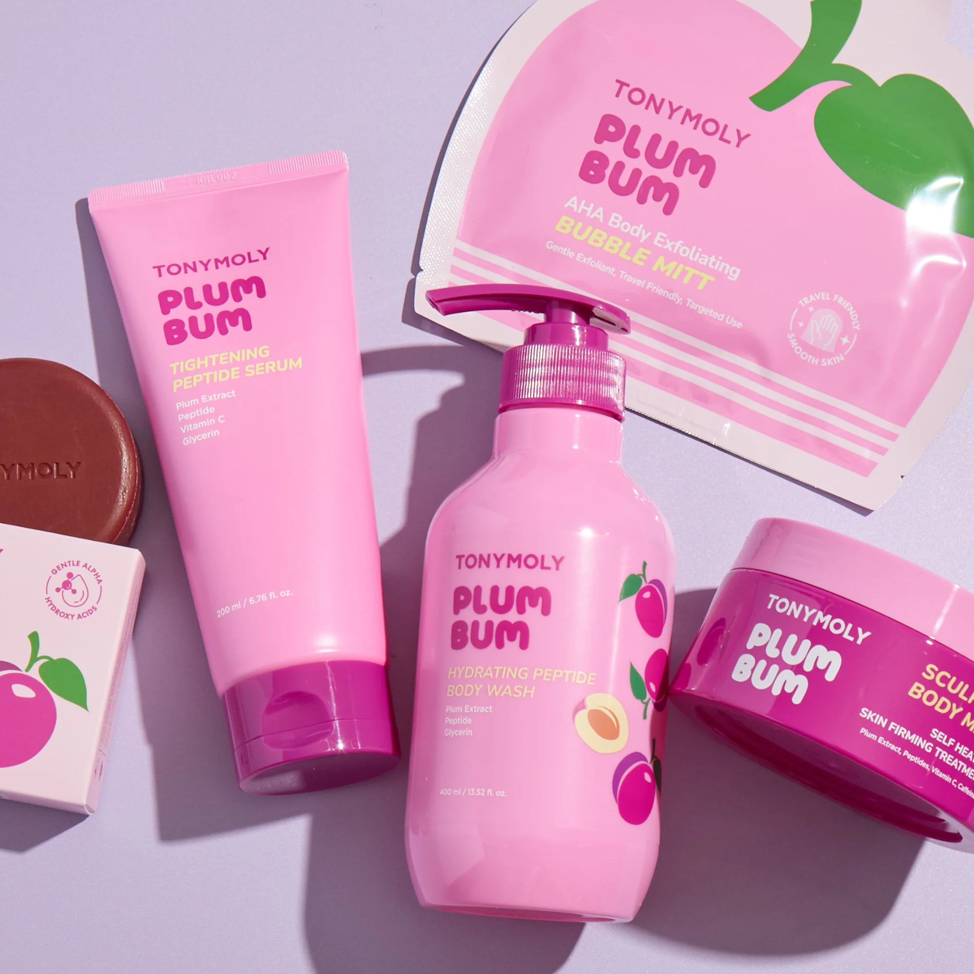 TONYMOLY Plum Bum Hydrating Peptide Body Wash - Image 3